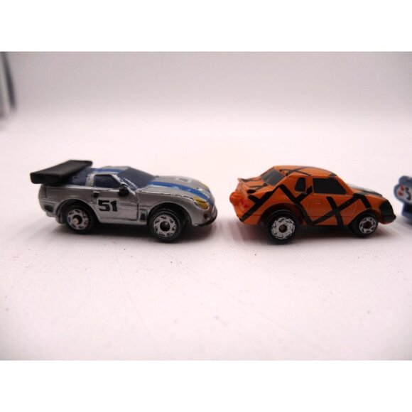 Micro Machines Numbers 5 and 51 Orange and Silver Blue - Picture 5 of 12